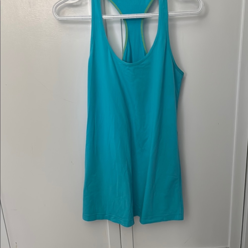 Lululemon Athletica Blue Tank Top